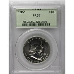 1951 50C PR67 PCGS. A near-flawless example of this el 