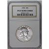 Image 1 : 1955 50C PR67 Ultra Cameo NGC. A sharply struck Superb 