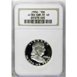 1956 50C Type Two PR68 Ultra Cameo NGC. A remarkable b 