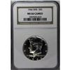Image 1 : 1966 50C SMS MS66 Cameo NGC. A touch of lemon-yellow a 