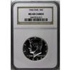 Image 1 : 1966 50C SMS MS68 Cameo NGC. A blazing, untoned Superb 