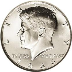 1966 50C SMS MS68 Ultra Cameo NGC. While not as scarce 