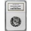 Image 3 : 1966 50C SMS MS68 Ultra Cameo NGC. While not as scarce 