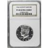 Image 3 : 1964 50C Accented Hair PR68 Ultra Cameo NGC. Type One 