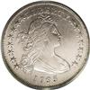 1795 S$1 Draped Bust, Off Center Bust AU58 PCGS. B-14, 
