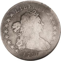 1796 S$1 Small Date, Large Letters VG8 NGC. B-4, BB-61 