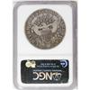Image 2 : 1800 S$1 Dotted Date Fine 12 NGC. B-14, BB-194, R.3. A 