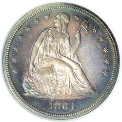 1864 S$1 PR64 NGC. The 1864 is more available than one 