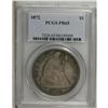 Image 1 : 1872 S$1 PR65 PCGS. Doubled Reverse Die. This reverse 