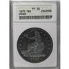 Image 1 : 1875 T$1 PR58 ANACS. Light friction is noted on the hi 