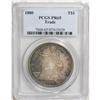 Image 3 : 1880 T$1 PR65 PCGS. Deep pinkish-gray obverse toning p 