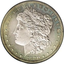 1880 S$1 PR64 Cameo PCGS. This is a lightly toned near 