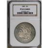 Image 3 : 1883 S$1 PR63 Cameo NGC. Fully struck with complete de 