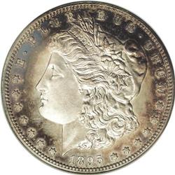 1895 S$1 PR65 NGC. While Roger W. Burdette has recentl 