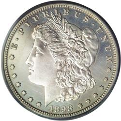 1898 S$1 PR62 Cameo PCGS. A meticulously struck and ni 