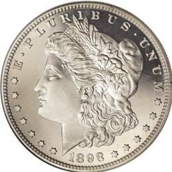 1898 S$1 PR67 Ultra Cameo NGC. The repeal of the Sherm 