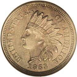 1863 1C One Cent, Judd-300, Pollock-360-362, Low R.7, 