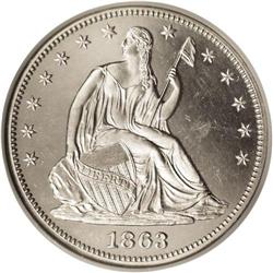 1863 50C Half Dollar, Judd-340, Pollock-412, Low R.6, 