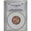 Image 3 : 1869 25C Standard Silver Quarter Dollar, Judd-724, Pol 