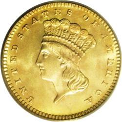 1880 G$1 MS67 PCGS. The shimmering mint frost and allu 