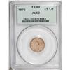 Image 3 : 1875 $2 1/2 AU50 PCGS. The 1875 date, regardless of de 