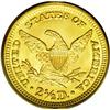 Image 2 : 1907 $2 1/2 MS65 PCGS. A lush and lustrous orange-gold 