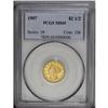 Image 3 : 1907 $2 1/2 MS65 PCGS. A lush and lustrous orange-gold 