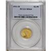 Image 3 : 1911-D $2 1/2 MS64 PCGS. This important key date examp 