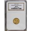 Image 1 : 1914 $2 1/2 MS62 NGC. Ex: Seminole Collection. A wheat 