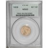 Image 1 : 1929 $2 1/2 MS63 PCGS. Medium orange color presides ov 