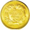 Image 2 : 1878 $3 MS63 PCGS. Another example of this plentiful i 