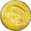 Image 1 : 1878 $3 MS64 PCGS. The most available date in the seri 