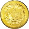 Image 2 : 1878 $3 MS64 PCGS. The most available date in the seri 