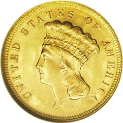 1878 $3 MS64 NGC. For the type collector, the 1878 is 