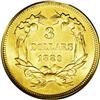Image 2 : 1889 $3 MS64 PCGS. During the final year of production 