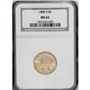 1884-S $5 MS63 NGC. The honey-gold surfaces have delic 