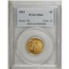 Image 3 : 1913 $5 MS64 PCGS. This shimmering orange-gold type co 