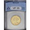 Image 1 : 1874-S $10 VF35 ANACS. A Choice VF piece with light to 