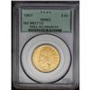 Image 1 : 1907 $10 No Periods MS62 PCGS. The minimally marked ma 