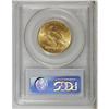 Image 4 : 1908 $10 Motto MS63 PCGS. Pretty yellow-gold surfaces 