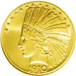 1910-D $10 MS64 NGC. The 1910-D is considered to be th 