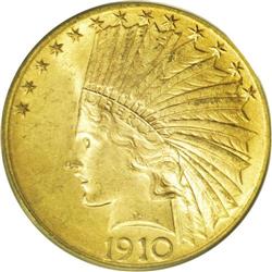 1910-S $10 MS63 PCGS. Despite its high mintage (811,00 