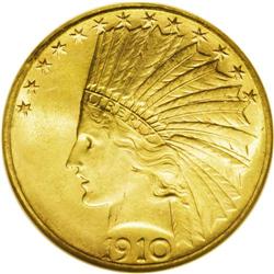 1910-S $10 MS64 NGC. This issue is one of the true con 