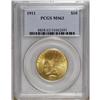 Image 3 : 1911 $10 MS63 PCGS. A little-known design change occur 