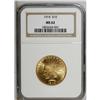 Image 1 : 1914 $10 MS62 NGC. Solidly struck with strongly lustro 