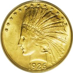 1926 $10 MS64 PCGS. Over a million eagles were coined 
