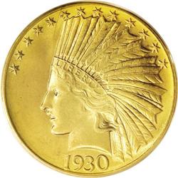 1930-S $10 MS64 PCGS.From The Clifton Rodenburg Collec 