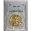 Image 1 : 1858-S $20 AU55 PCGS. This Choice AU coin has strong p 