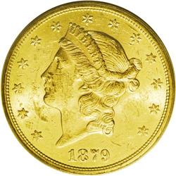 1879-S $20 MS61 PCGS. While this issue is readily avai 