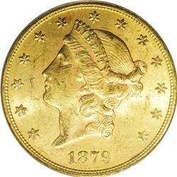 1879-S $20 MS62 PCGS. Writing in 1999, Michael Fuljenz 